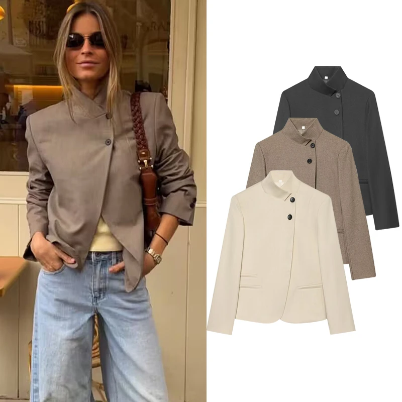 Blazers Spring Women's 2026 New Jackets Fashion Youth Elegant Office Blazers Blouse Chic Spring Travel Holiday Street Blazers
Blazers Spring Women's 2026 New Jackets Fashion Youth Elegant Office Blazers Blouse Chic Spring Travel Holiday Street Blazers