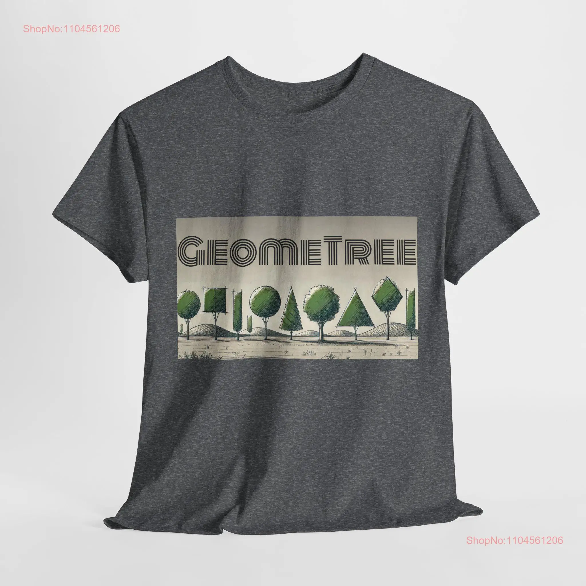 GeomeTree Geometric Trees Geometry Theme Тяжелая хлопковая футболка с длинными или короткими рукавами
GeomeTree Geometric Trees Geometry Theme Тяжелая хлопковая футболка с длинными или короткими рукавами