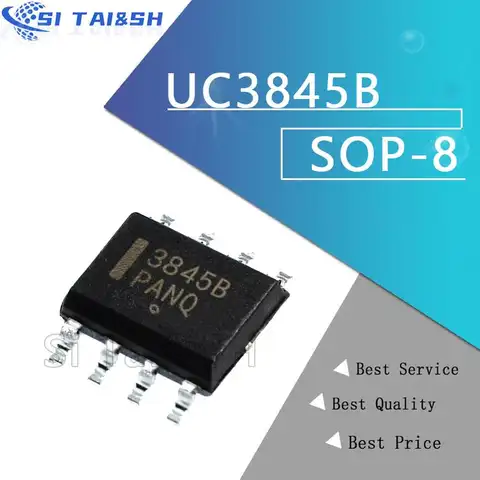 10pcs UC3845 SOP8 UC3845B SOP-8 UC3845A 3845B 3845A ST3845B UC3842 UC3843 UC3844 UC3842A UC3843A UC3844A UC3842B UC3843B DIP-8