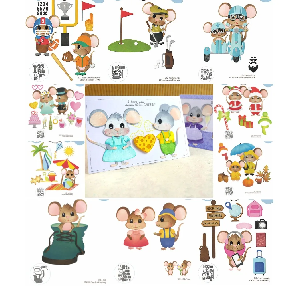 Mouse and Bird Craft Metal Cutting Frame dies 2025 New Templates DIY Scrapbooking Paper Making Crafts Cuts
Mouse and Bird Craft Metal Cutting Frame dies 2025 New Templates DIY Scrapbooking Paper Making Crafts Cuts