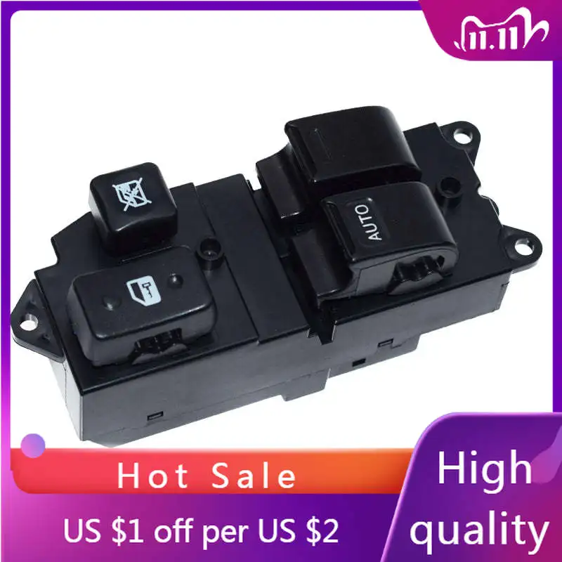 Window Control Switch Power Window Switch For Toyota Tacoma TERCEL MR2 T100 Tundra Solara Sienna 1989-2000 84820-16060
Window Control Switch Power Window Switch For Toyota Tacoma TERCEL MR2 T100 Tundra Solara Sienna 1989-2000 84820-16060