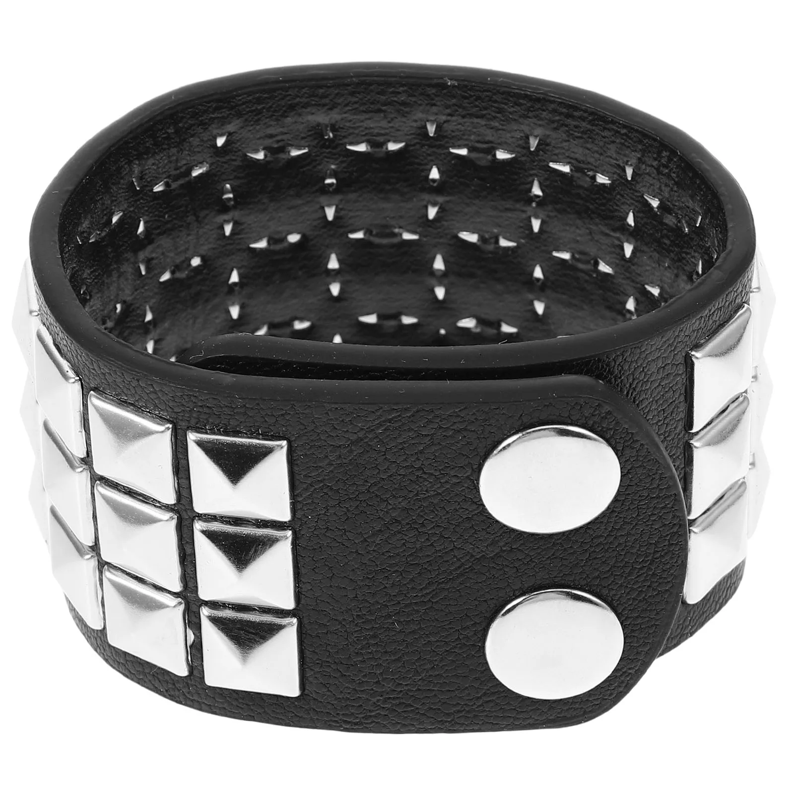Bracelet Punk Style Studded Wristbands for Men Vintage Rivet Metal Adjustable Fashion Accessories Durable PU
Bracelet Punk Style Studded Wristbands for Men Vintage Rivet Metal Adjustable Fashion Accessories Durable PU