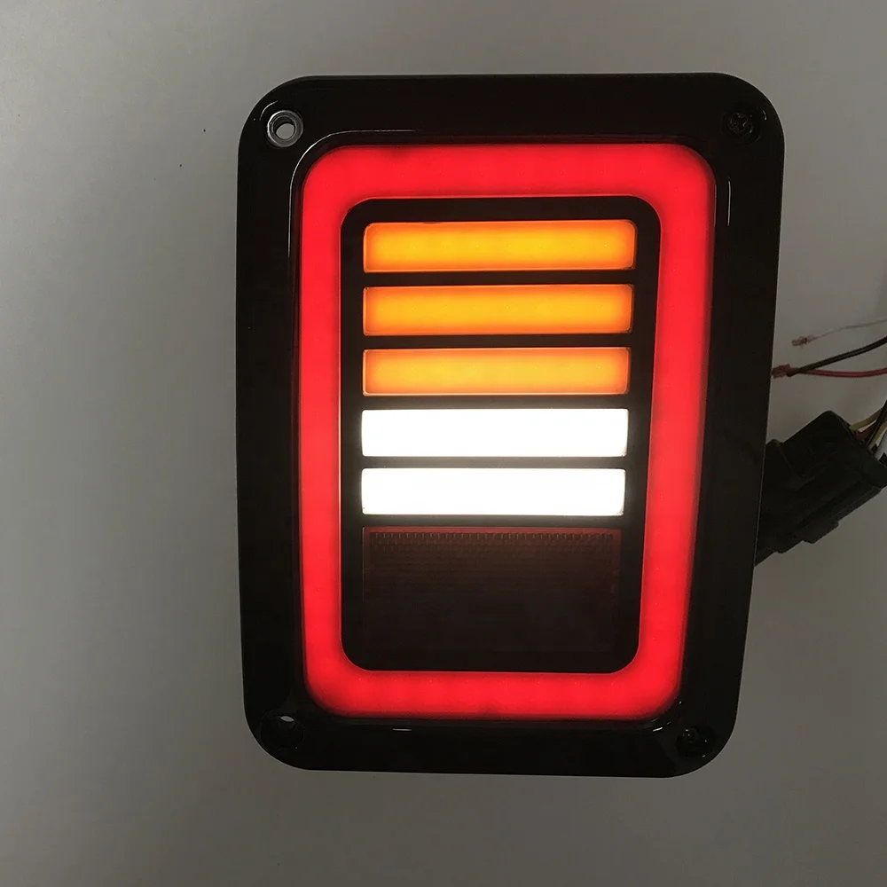 J267 Play And Plug Led Tail Lights Brake Lights For Jeep Jk 2007-2017
J267 Play And Plug Led Tail Lights Brake Lights For Jeep Jk 2007-2017