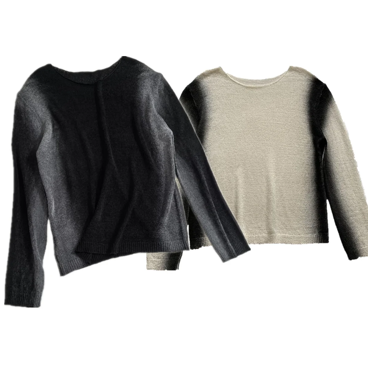 Maxdutti French Fashion Ladies Autumn Knitwear Sweater Round Neck Casual Tie Dye Gradient Long Sleeved T-shirt Sweater Women
Maxdutti French Fashion Ladies Autumn Knitwear Sweater Round Neck Casual Tie Dye Gradient Long Sleeved T-shirt Sweater Women