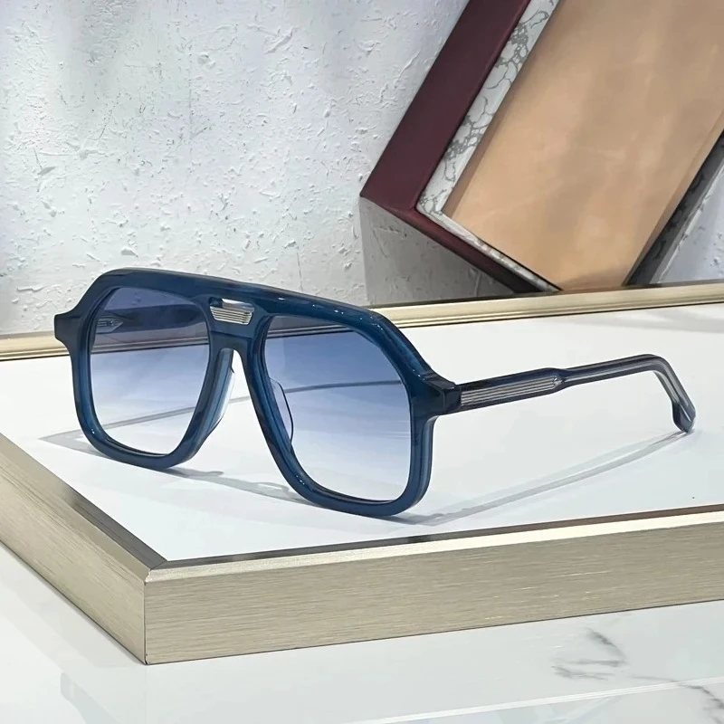 Vintage Handmade Acetate Sunglassses Design Japanese Trendy Hollow Optical Double Bridges High Quality UV400 Classica
Vintage Handmade Acetate Sunglassses Design Japanese Trendy Hollow Optical Double Bridges High Quality UV400 Classica