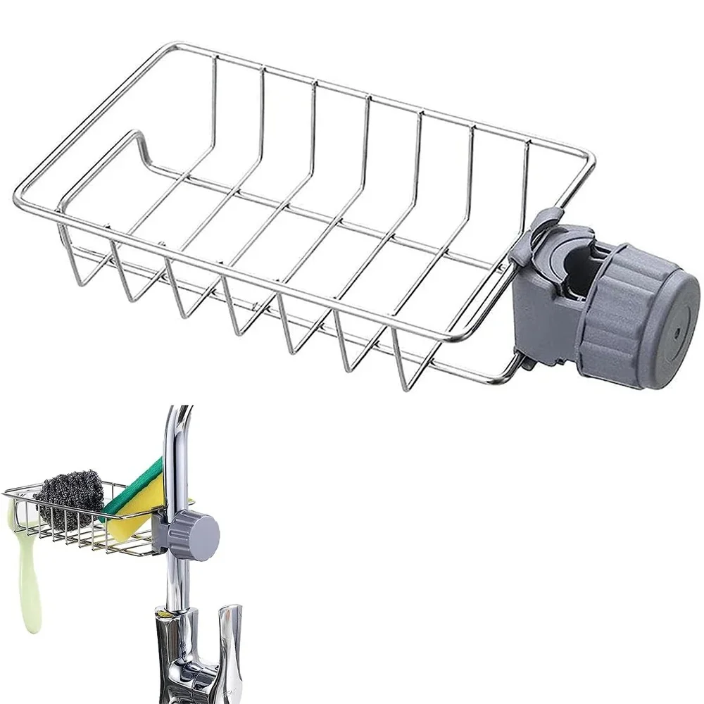 Kitchen Sink Drain Rack Sponge Storage Flexible Faucet Holder Soap Drainer Towel Rack Shelf Organizer Kitchen Accessories
Kitchen Sink Drain Rack Sponge Storage Flexible Faucet Holder Soap Drainer Towel Rack Shelf Organizer Kitchen Accessories