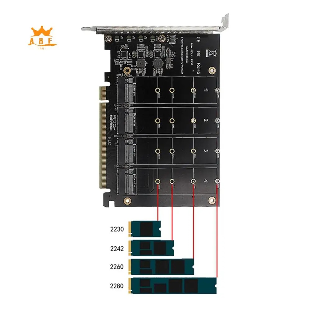 A08E-PCIEX16 NVME M2 MKEY SSD RAID-массив Адаптер расширения Материнская плата Разделенная карта PCIE
A08E-PCIEX16 NVME M2 MKEY SSD RAID-массив Адаптер расширения Материнская плата Разделенная карта PCIE