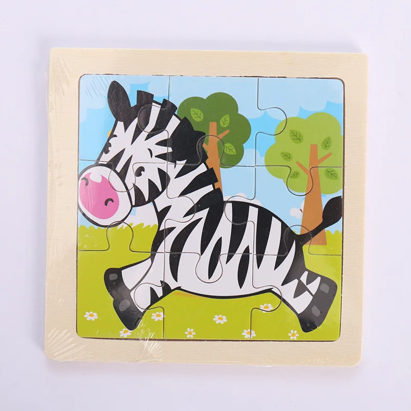 New Cartoon Wood Puzzle 9 Piece Jigsaw Puzzles Wooden Jigsaw Puzzles Toy Game Baby Early Education Toys For Children
New Cartoon Wood Puzzle 9 Piece Jigsaw Puzzles Wooden Jigsaw Puzzles Toy Game Baby Early Education Toys For Children