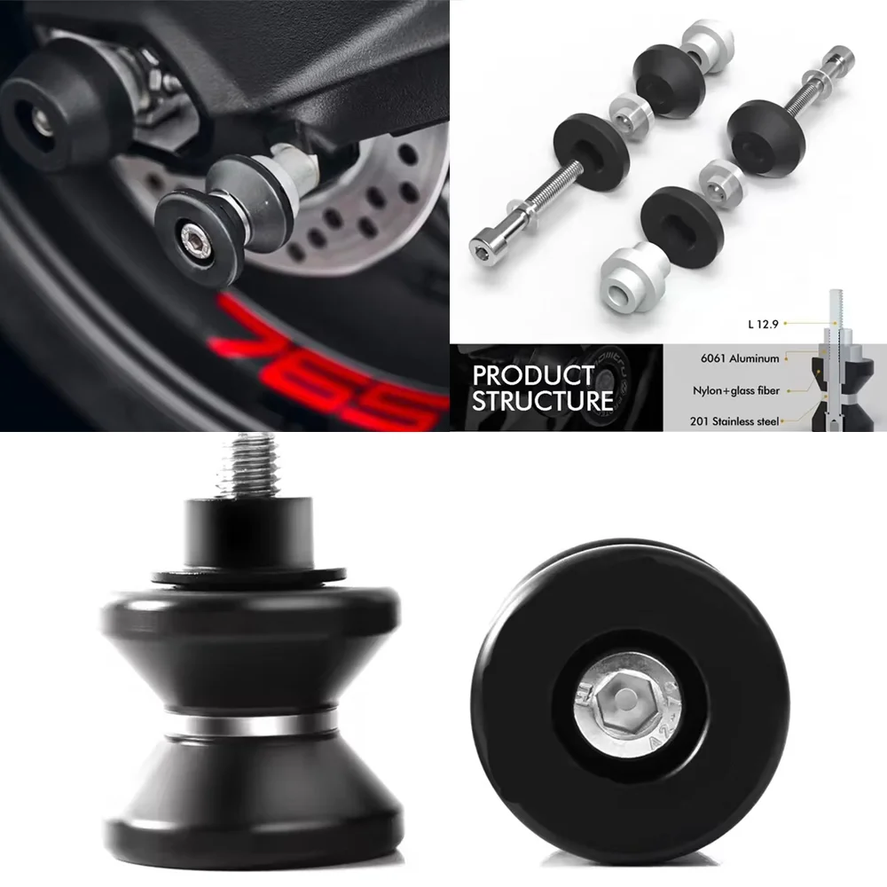 NEW Motorcycle Accessories 10MM Swingarm Spools Paddock Stand Bobbins For Yamaha FZ-1N FZ-8N FZ-1000 FZ-800 YZF R1 R6 TDM900
NEW Motorcycle Accessories 10MM Swingarm Spools Paddock Stand Bobbins For Yamaha FZ-1N FZ-8N FZ-1000 FZ-800 YZF R1 R6 TDM900