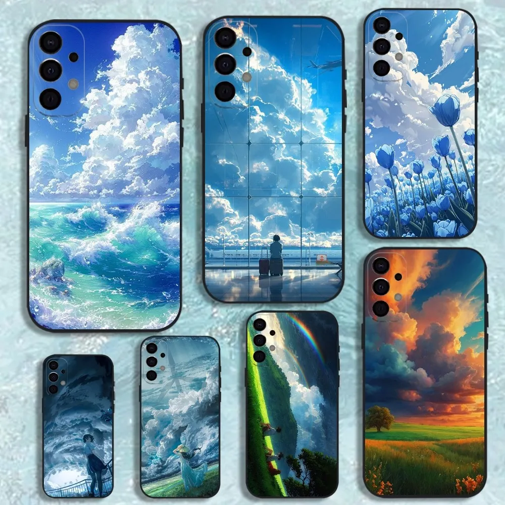 Colorful Sky Cloud Phone Case For Samsung S25,S24,S21,S22,S23,S30,Ultra,S20,Plus,Fe,Lite,Note,10,9,5G Black Cover
Colorful Sky Cloud Phone Case For Samsung S25,S24,S21,S22,S23,S30,Ultra,S20,Plus,Fe,Lite,Note,10,9,5G Black Cover