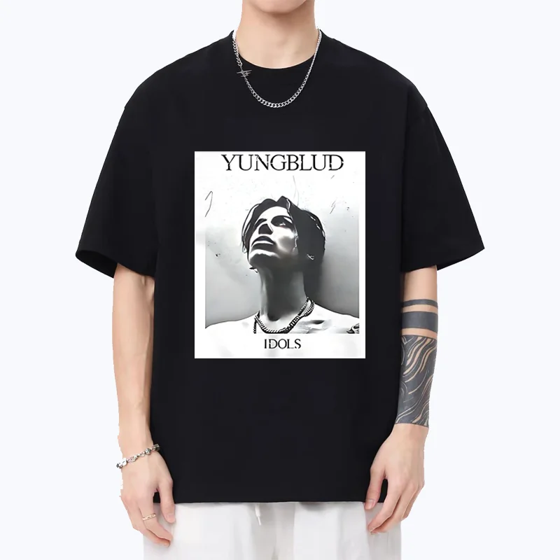 Yungblud IDOLS Wings Album Tour 2025 NEW T Shirt Men's Women Fashion Tops Hip Hop Short Sleeve T-shirts Unisex Cotton streetwear
Yungblud IDOLS Wings Album Tour 2025 NEW T Shirt Men's Women Fashion Tops Hip Hop Short Sleeve T-shirts Unisex Cotton streetwear
