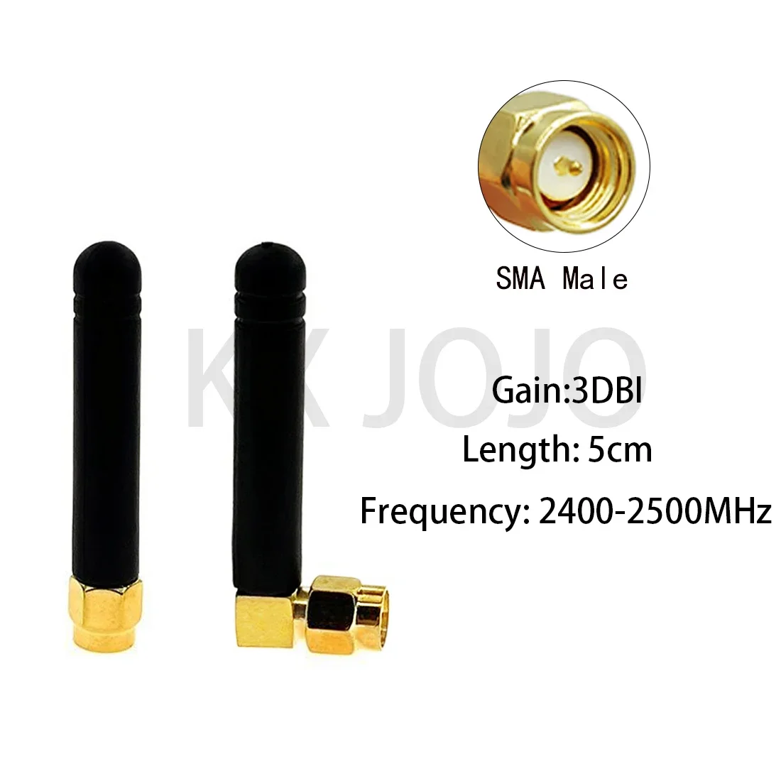 Wifi Antenna 2pcs 2.4G 3dBi with SMA Male Plug for Wireless Router Straight/Right Angle Signal Intensifier 5cm Wholesale
Wifi Antenna 2pcs 2.4G 3dBi with SMA Male Plug for Wireless Router Straight/Right Angle Signal Intensifier 5cm Wholesale