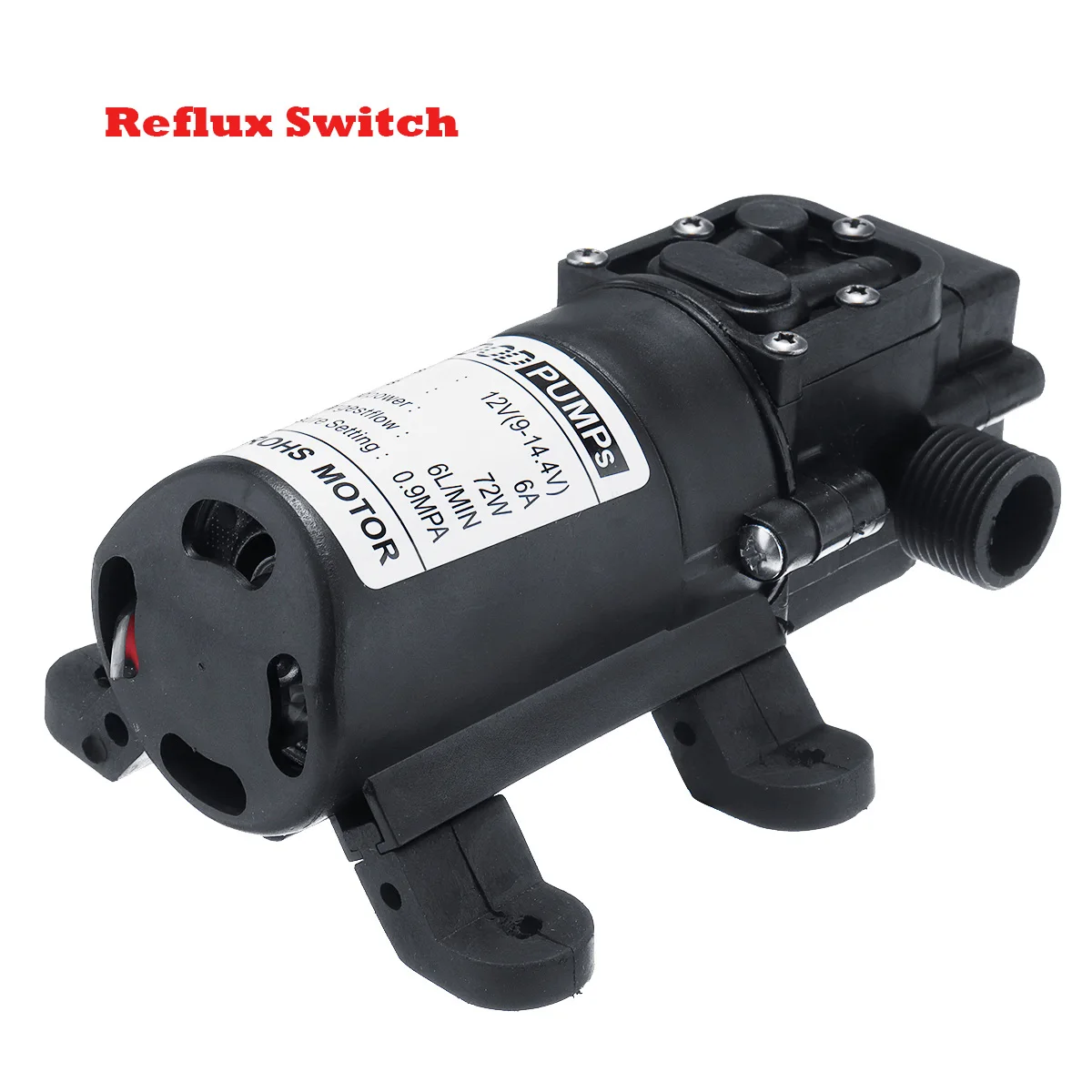 12V 72W 2 Threaded High Pressure Car Washing Diaphragm Water Pump 6L For Boat Interface Self Priming Pump Garden Cooling Pump
12V 72W 2 Threaded High Pressure Car Washing Diaphragm Water Pump 6L For Boat Interface Self Priming Pump Garden Cooling Pump