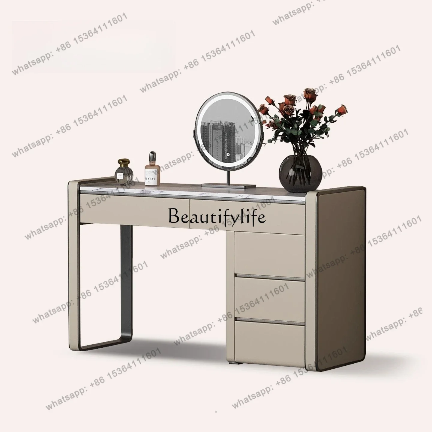 56Italian Minimalist Dressing Table and Chest of Drawers Integrated High-end Light Luxury
56Italian Minimalist Dressing Table and Chest of Drawers Integrated High-end Light Luxury