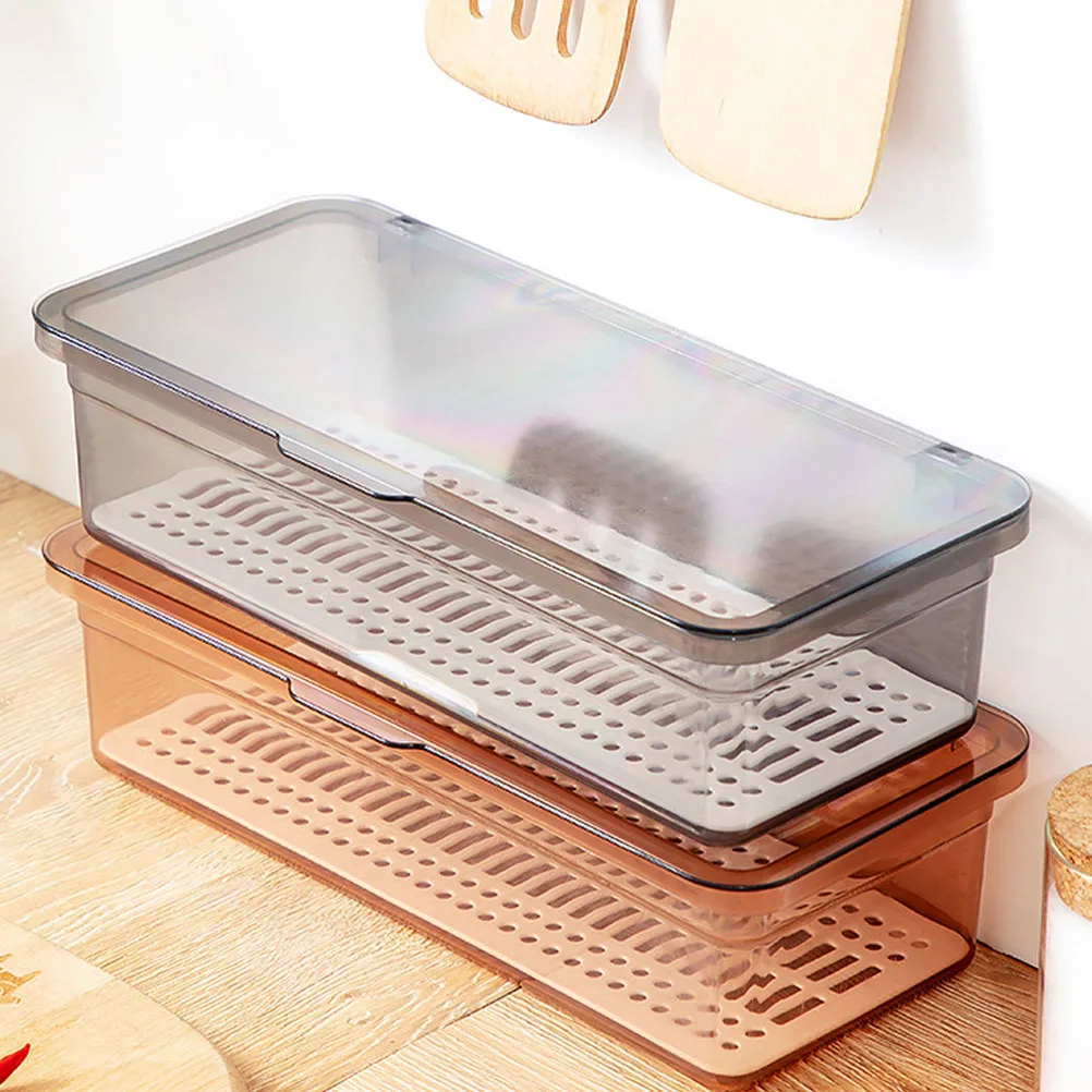 2Pcs Plastic Storage Box Spoon Drying Rack PP Material Long Lasting Use Keep Kitchen Organized Clean Chopsticks Storage Box
2Pcs Plastic Storage Box Spoon Drying Rack PP Material Long Lasting Use Keep Kitchen Organized Clean Chopsticks Storage Box