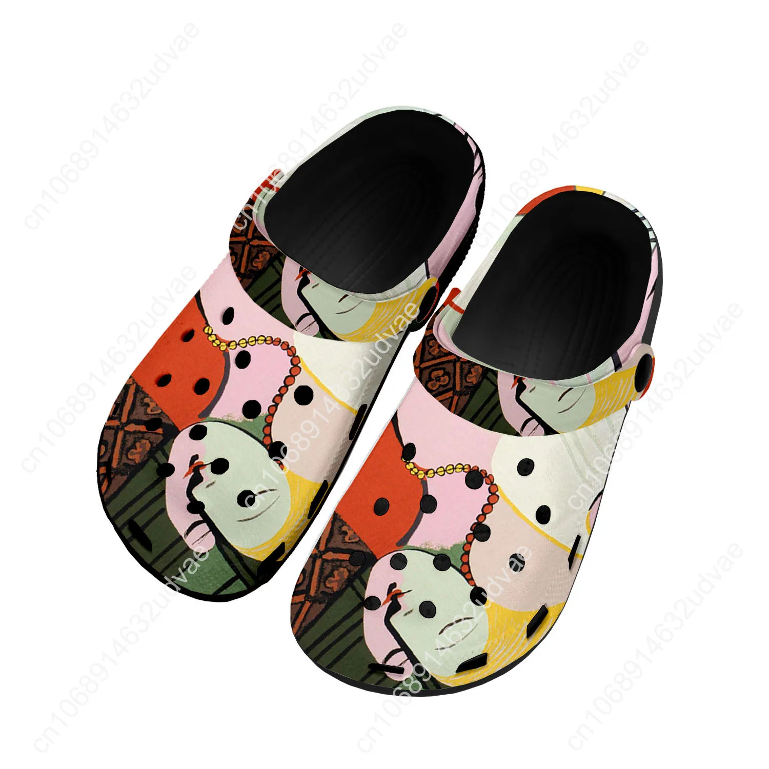 Picasso Sandals Women Teenager Home Fashion Water Shoe High Quality Garden Clog Breathable Summer Comfort Beach Hole Slippers
Picasso Sandals Women Teenager Home Fashion Water Shoe High Quality Garden Clog Breathable Summer Comfort Beach Hole Slippers