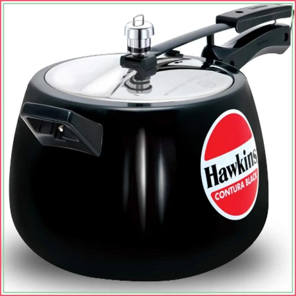 6.5L Hard Anodized Pressure Cooker with Stainless Steel Lid, Fast Heating & Non-Reactive
6.5L Hard Anodized Pressure Cooker with Stainless Steel Lid, Fast Heating & Non-Reactive