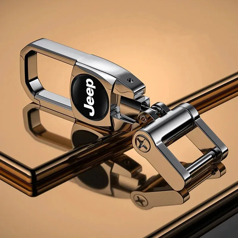 Jeep Metal Keychain with Badge - Car Style Key Ring Gift for Renegade Wrangler JK Grand Cherokee Compass Gladiator
Jeep Metal Keychain with Badge - Car Style Key Ring Gift for Renegade Wrangler JK Grand Cherokee Compass Gladiator