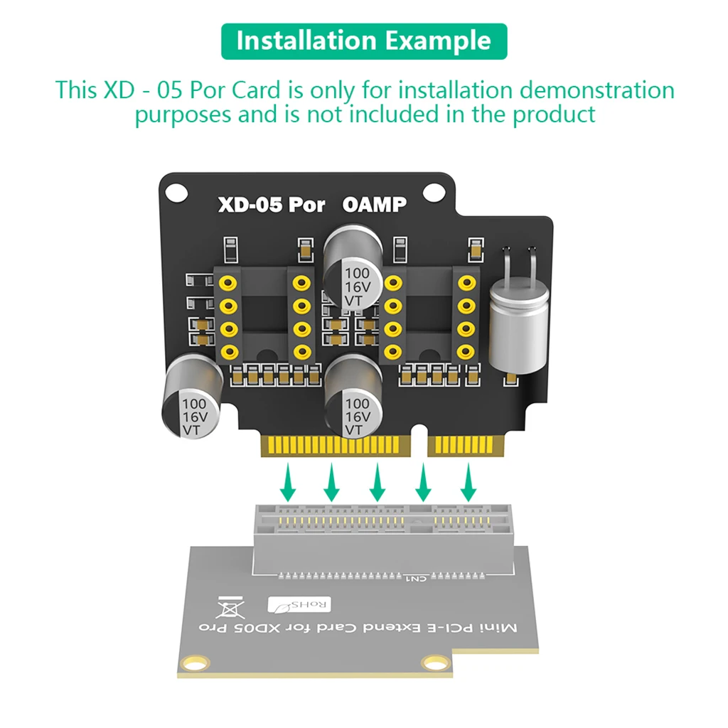 Mini PCI-E Vertical Conversion Card for XDUOO XD05 Pro DAC&Headphone Amplifier Right-Angle Extension High-Speed Signal Integrity
Mini PCI-E Vertical Conversion Card for XDUOO XD05 Pro DAC&Headphone Amplifier Right-Angle Extension High-Speed Signal Integrity