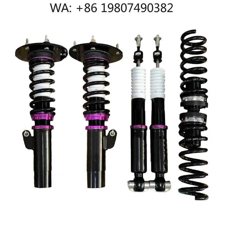 4X4 Luxury Vehicle Adjustable Coilover Shocks, High Strength Steel Suspension Damper, All Weather Universal Offroad Chassis Part
4X4 Luxury Vehicle Adjustable Coilover Shocks, High Strength Steel Suspension Damper, All Weather Universal Offroad Chassis Part