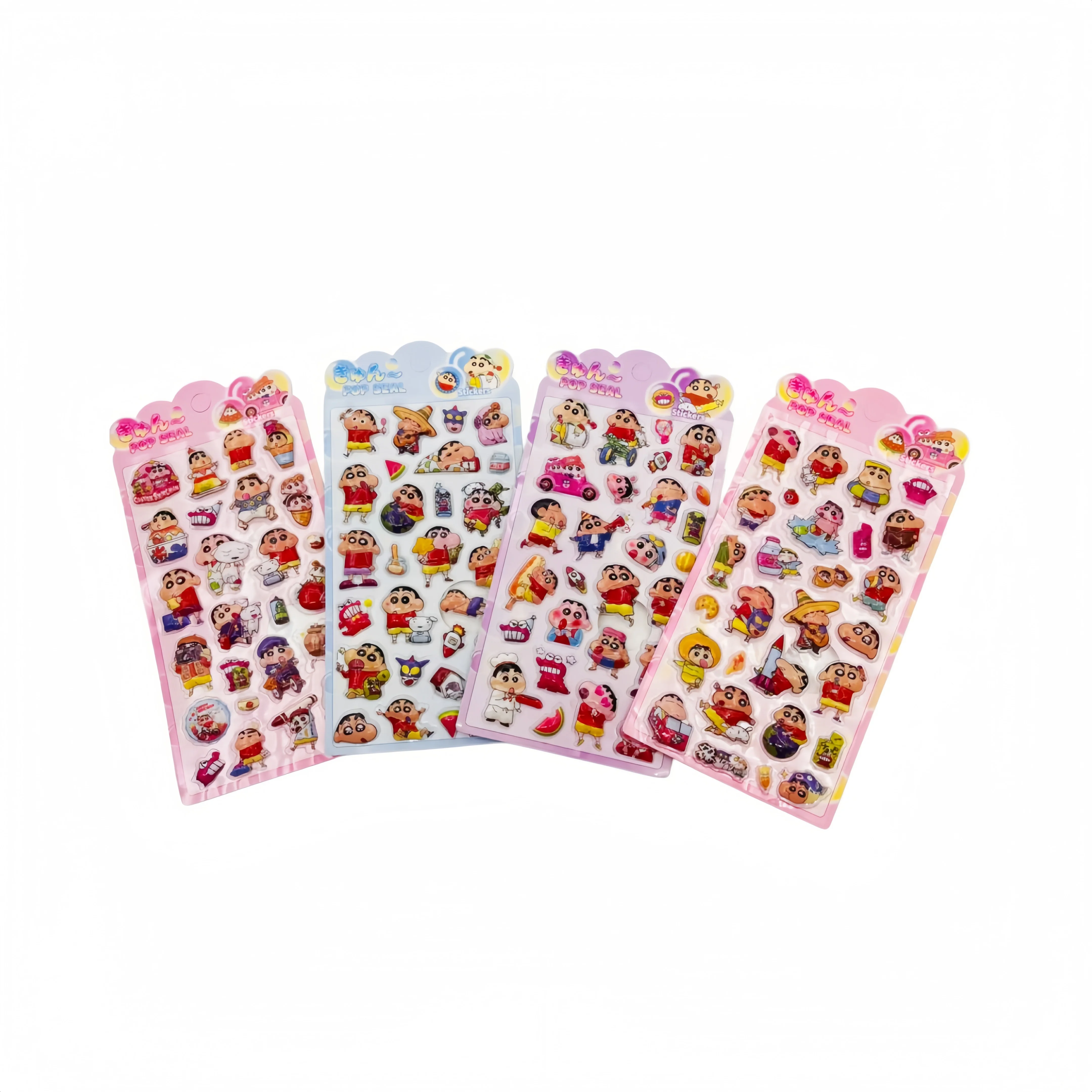 4pcs Crayon Shin-chan 3D Puffy Foam Stickers Kawaii Bubble Decals Reward Stickers for Water Bottle Laptop Scrapbooking Decor
4pcs Crayon Shin-chan 3D Puffy Foam Stickers Kawaii Bubble Decals Reward Stickers for Water Bottle Laptop Scrapbooking Decor