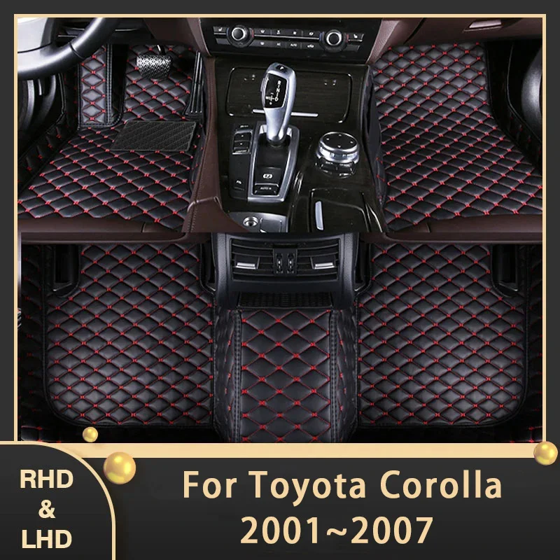 Car Floor Mats For Toyota Corolla E120 2001~2007 Custom Auto Foot Pads Leather Carpet Interior Accessories 2003 2004 2005 2006
Car Floor Mats For Toyota Corolla E120 2001~2007 Custom Auto Foot Pads Leather Carpet Interior Accessories 2003 2004 2005 2006