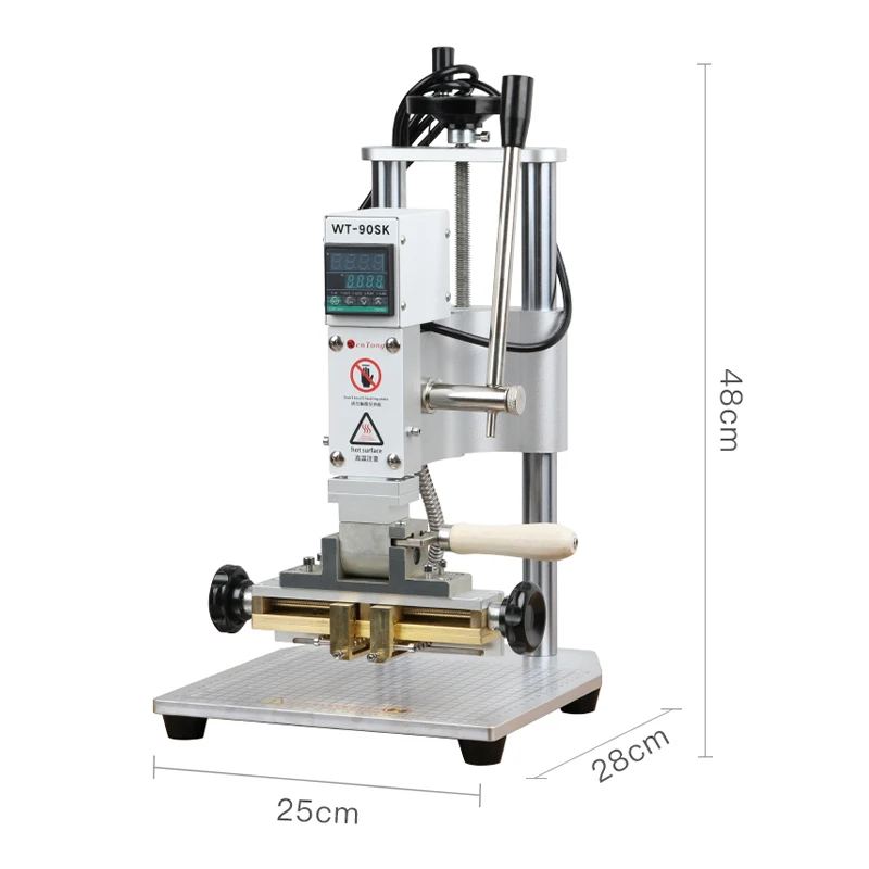 WT-90SK Быстросменный медный штамп Многофункциональная машина для горячего тиснения Откидной приспособление для горячего тиснения Инструмент для тиснения
WT-90SK Быстросменный медный штамп Многофункциональная машина для горячего тиснения Откидной приспособление для горячего тиснения Инструмент для тиснения