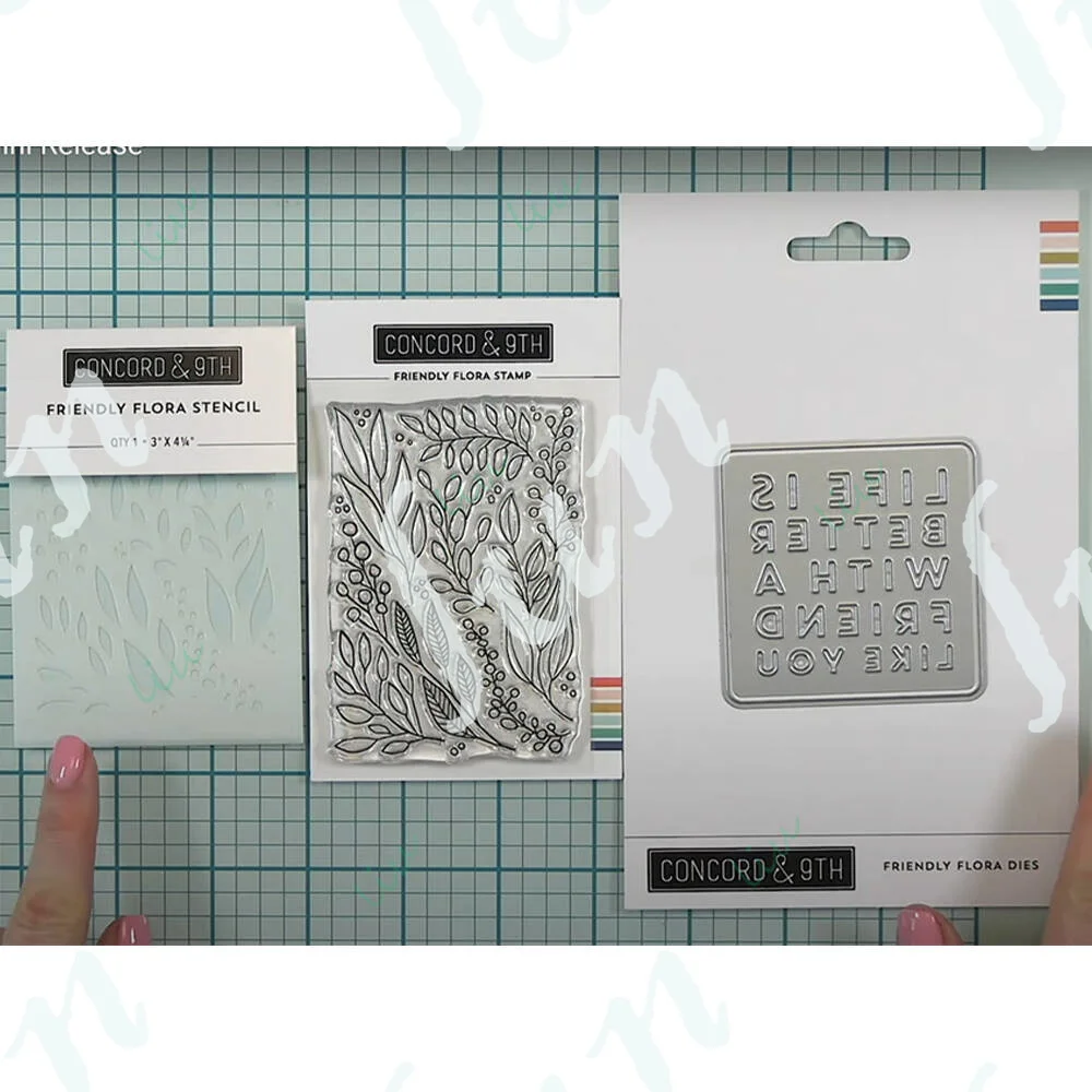 2025 New Friendly Flora Stamps Set Metal Cutting Dies Stencils for DIY Scrapbook Diary Decoration Embossing Template
2025 New Friendly Flora Stamps Set Metal Cutting Dies Stencils for DIY Scrapbook Diary Decoration Embossing Template