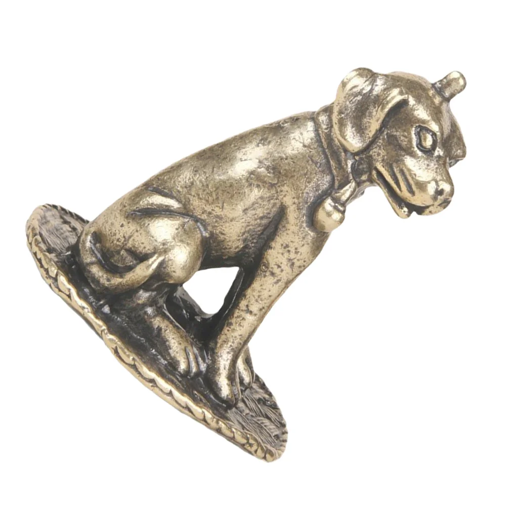 Brass Mini Dog Decor Vintage Animal Statue Desktop Small Brass Craft Creative Indoor Dog Ornament Animal Statues
Brass Mini Dog Decor Vintage Animal Statue Desktop Small Brass Craft Creative Indoor Dog Ornament Animal Statues