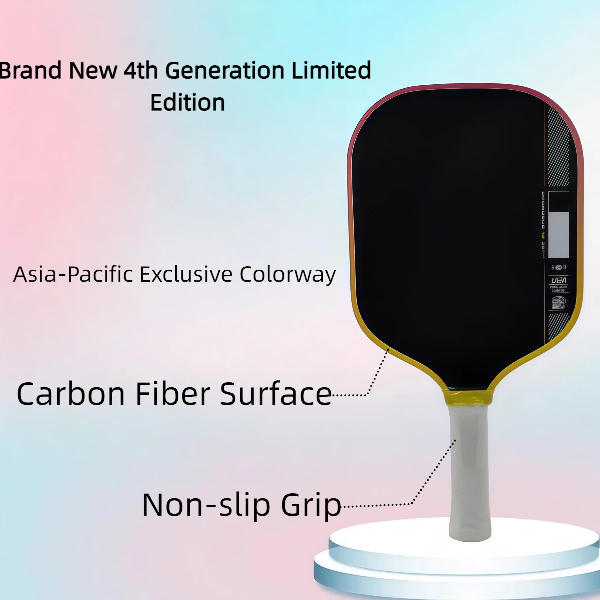 JOOLA Co-branded Same Style GEN4 New Core Hot-pressed Carbon Fiber Racket Limited Edition Gradient Color Pickleball
JOOLA Co-branded Same Style GEN4 New Core Hot-pressed Carbon Fiber Racket Limited Edition Gradient Color Pickleball