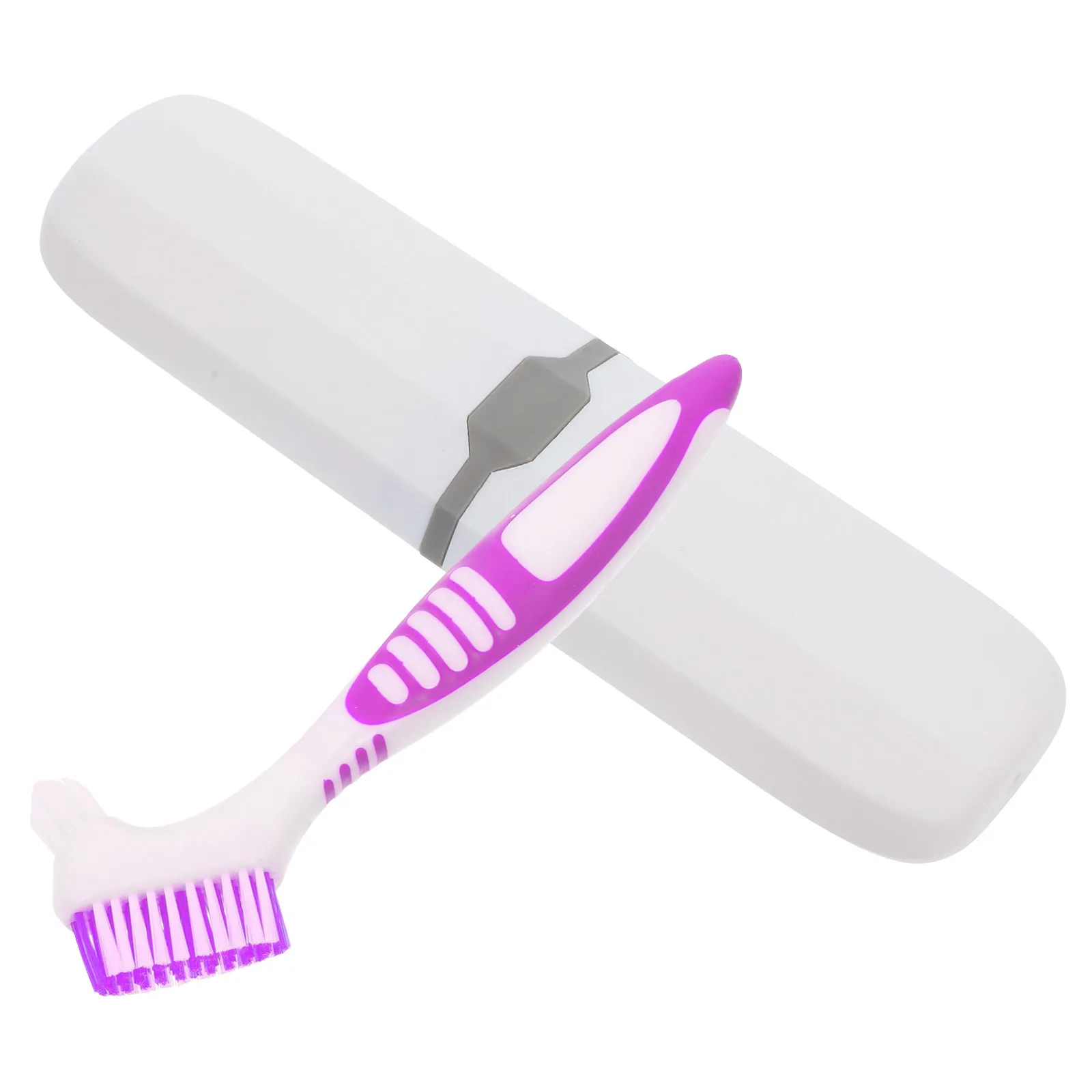 1Set Fake Teeth Toothbrush Soft Bristles Travel Toothbrush Holder Storage Case Portable Oral Hygiene Cleaning Kit
1Set Fake Teeth Toothbrush Soft Bristles Travel Toothbrush Holder Storage Case Portable Oral Hygiene Cleaning Kit