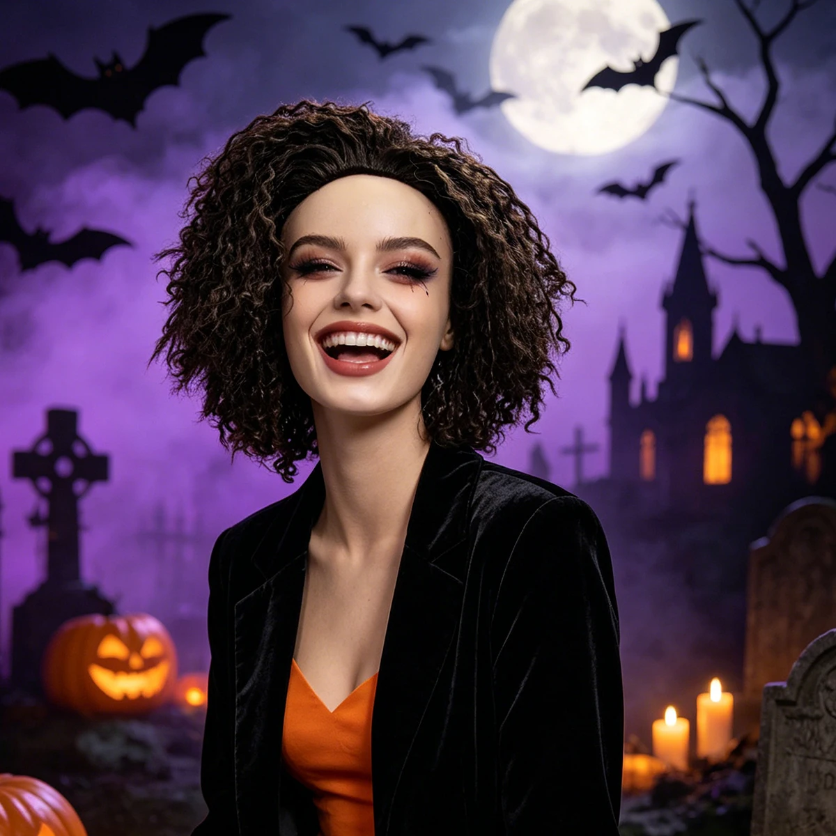 Brown Highlight Short Tight Afro Curly Synthetic Wig Women Retro African Style Daily Club Halloween Carnival Party Ethnic
Brown Highlight Short Tight Afro Curly Synthetic Wig Women Retro African Style Daily Club Halloween Carnival Party Ethnic