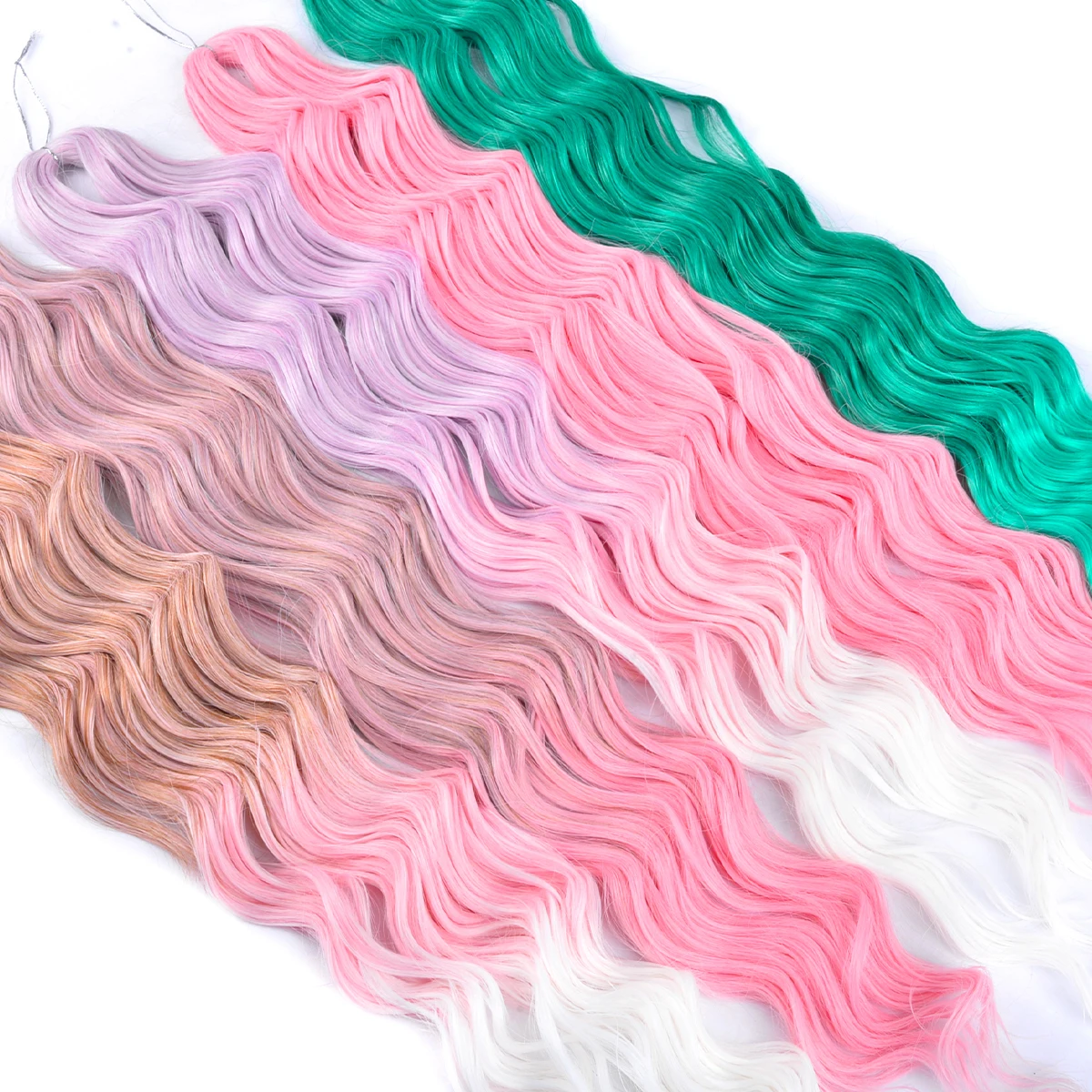 Anna Twist Вязаные крючком косы для волос 24 дюйма Афро-завитки Ombre Blonde Свободные глубокие волны Серебристые белые синтетические волосы для наращивания для женщин
Anna Twist Вязаные крючком косы для волос 24 дюйма Афро-завитки Ombre Blonde Свободные глубокие волны Серебристые белые синтетические волосы для наращивания для женщин