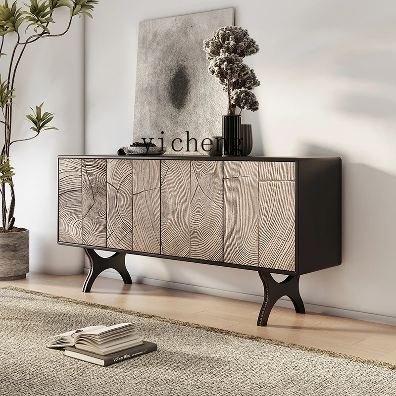 TQQ dining side cabinet modern simple living room creative retro art solid wood decoration entrance cabinet
TQQ dining side cabinet modern simple living room creative retro art solid wood decoration entrance cabinet