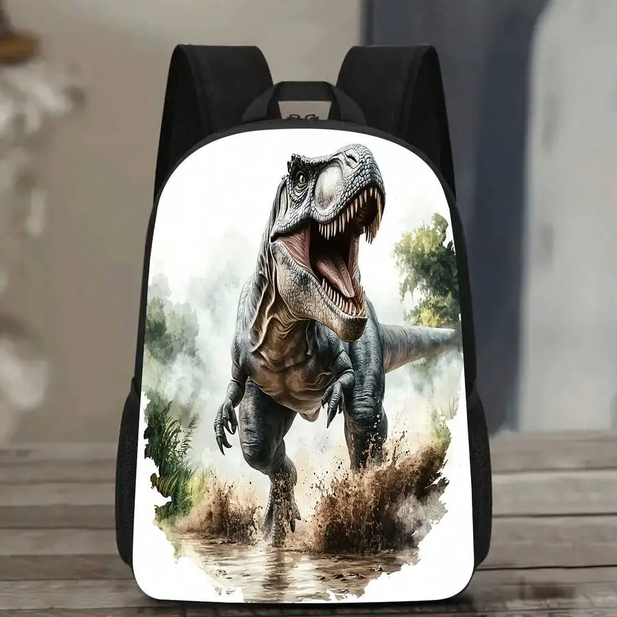 Realistic T-Rex Print 17 Inch Large Capacity Backpack Laptop Bag With Water Bottle Holder Lightweight Durable Unisex Travel
Realistic T-Rex Print 17 Inch Large Capacity Backpack Laptop Bag With Water Bottle Holder Lightweight Durable Unisex Travel