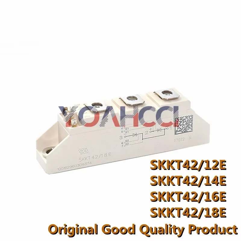 SKKT42/12E SKKT42/14E SKKT42/16E SKKT42/18E (1 шт.) DIP Модуль IGBT серии SKKT42, оригинал в наличии 
SKKT42/12E SKKT42/14E SKKT42/16E SKKT42/18E (1 шт.) DIP Модуль IGBT серии SKKT42, оригинал в наличии