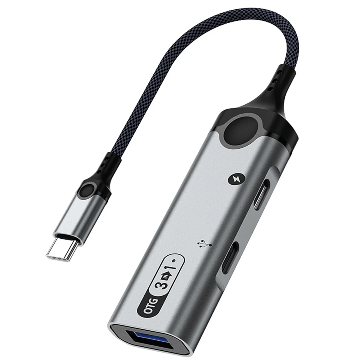 OTG Adapter 3in1 Type-C Android Charging External U Disk Card Reader USB Converter PD 60W Docking Station
OTG Adapter 3in1 Type-C Android Charging External U Disk Card Reader USB Converter PD 60W Docking Station