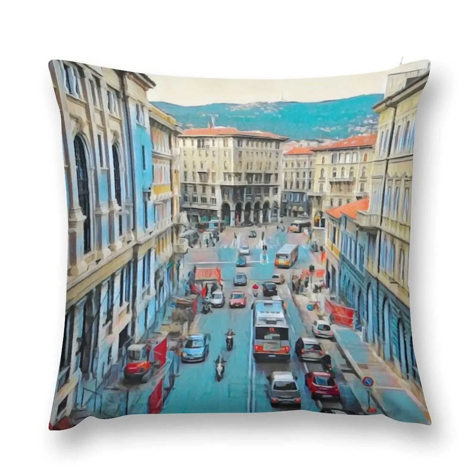 Streets of Trieste Throw Pillow Pillowcase Cushions Christmas Pillow Cushion Cover Set pillow
Streets of Trieste Throw Pillow Pillowcase Cushions Christmas Pillow Cushion Cover Set pillow