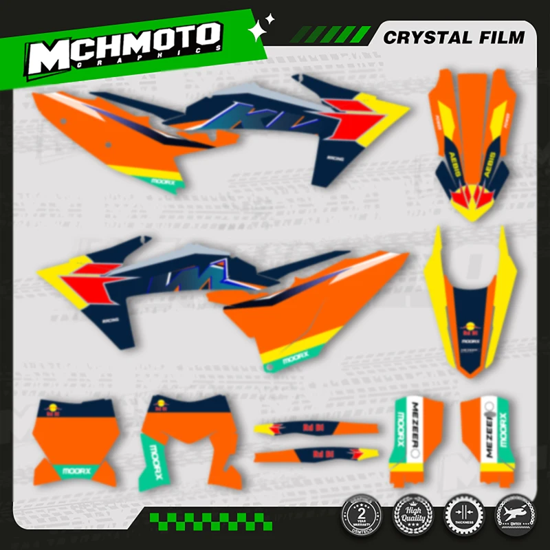 MCHMFG Full Set Motorcycle Graphics for 2024 2025 2026 EXC XCW Decal Sticker for KTM SX SXF 2023 2024 2025
MCHMFG Full Set Motorcycle Graphics for 2024 2025 2026 EXC XCW Decal Sticker for KTM SX SXF 2023 2024 2025