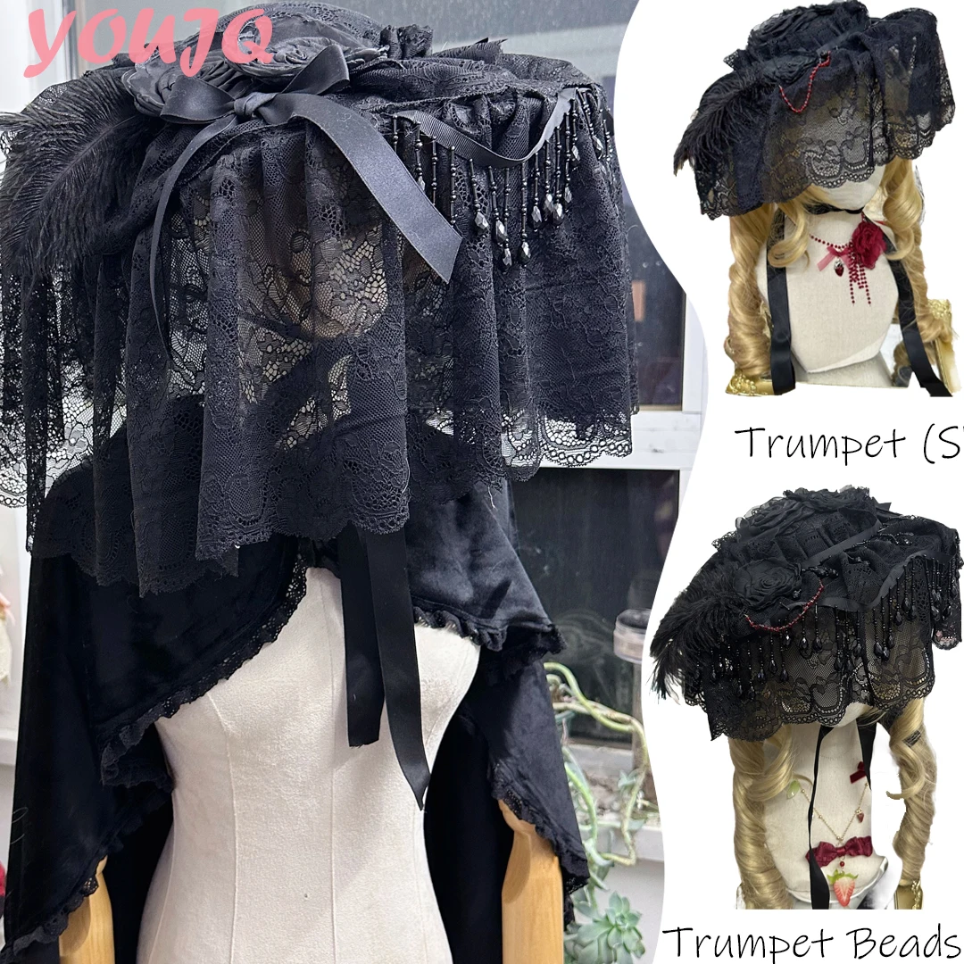 Готическая черная кружевная вуаль с бантом горничной, шляпа волшебника, головной убор, кружевной головной убор с рюшами, головной убор в стиле Лолиты, головной убор для косплея, костюм федора, аксессуары
Готическая черная кружевная вуаль с бантом горничной, шляпа волшебника, головной убор, кружевной головной убор с рюшами, головной убор в стиле Лолиты, головной убор для косплея, костюм федора, аксессуары