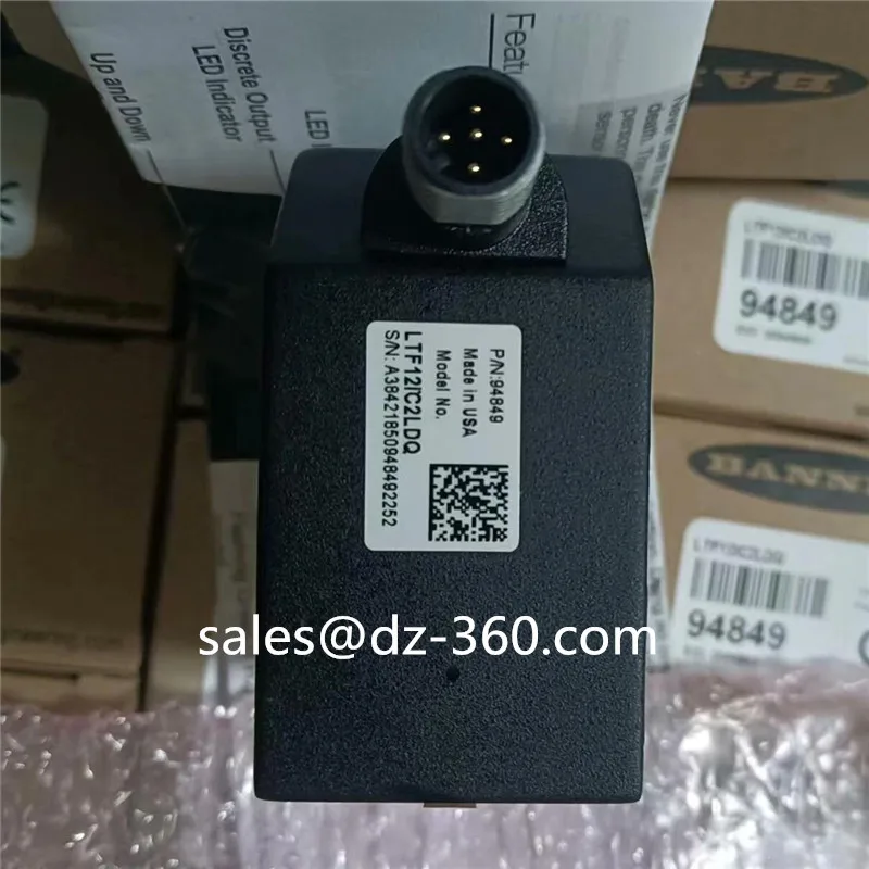 (1pcs) BANNER LTF12IC2LDQ LTF24IC2LDQ 12-30VDC photoelectric switch sensor 100% brand new in stock
(1pcs) BANNER LTF12IC2LDQ LTF24IC2LDQ 12-30VDC photoelectric switch sensor 100% brand new in stock