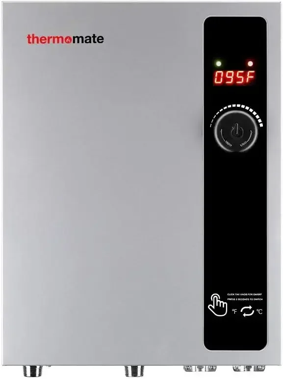 Tankless Water Heater Electric 24kW 208~240 Volt, thermomate On Demand Instant Endless Hot Water Heater, Digital Temperature
Tankless Water Heater Electric 24kW 208~240 Volt, thermomate On Demand Instant Endless Hot Water Heater, Digital Temperature