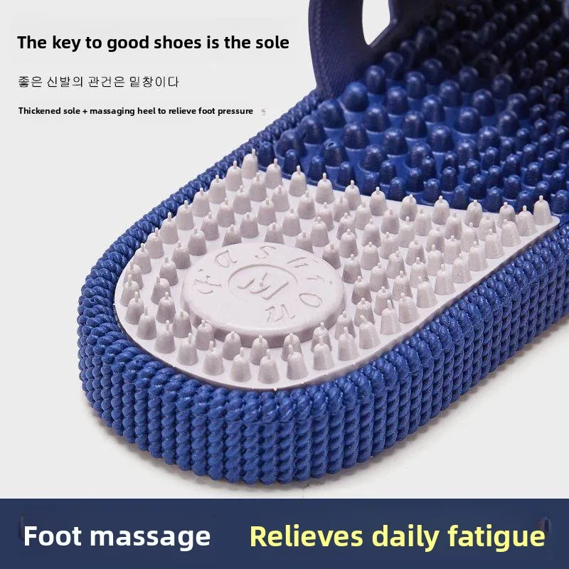 Men's Foot Massage Slippers Home Use Summer Acupoint Massage Health Care Anti-Slip Bathing Foot Bath Slippers Casual Shoes
Men's Foot Massage Slippers Home Use Summer Acupoint Massage Health Care Anti-Slip Bathing Foot Bath Slippers Casual Shoes