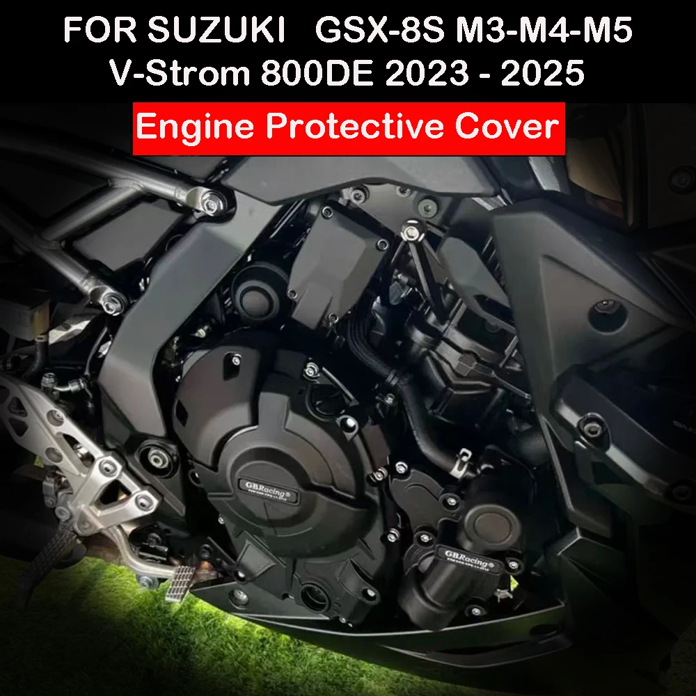 For Suzuki GBRacing GSX-8S GSX-8R V-STROM 800DE 2023-2025 Protection Engine Cover
For Suzuki GBRacing GSX-8S GSX-8R V-STROM 800DE 2023-2025 Protection Engine Cover