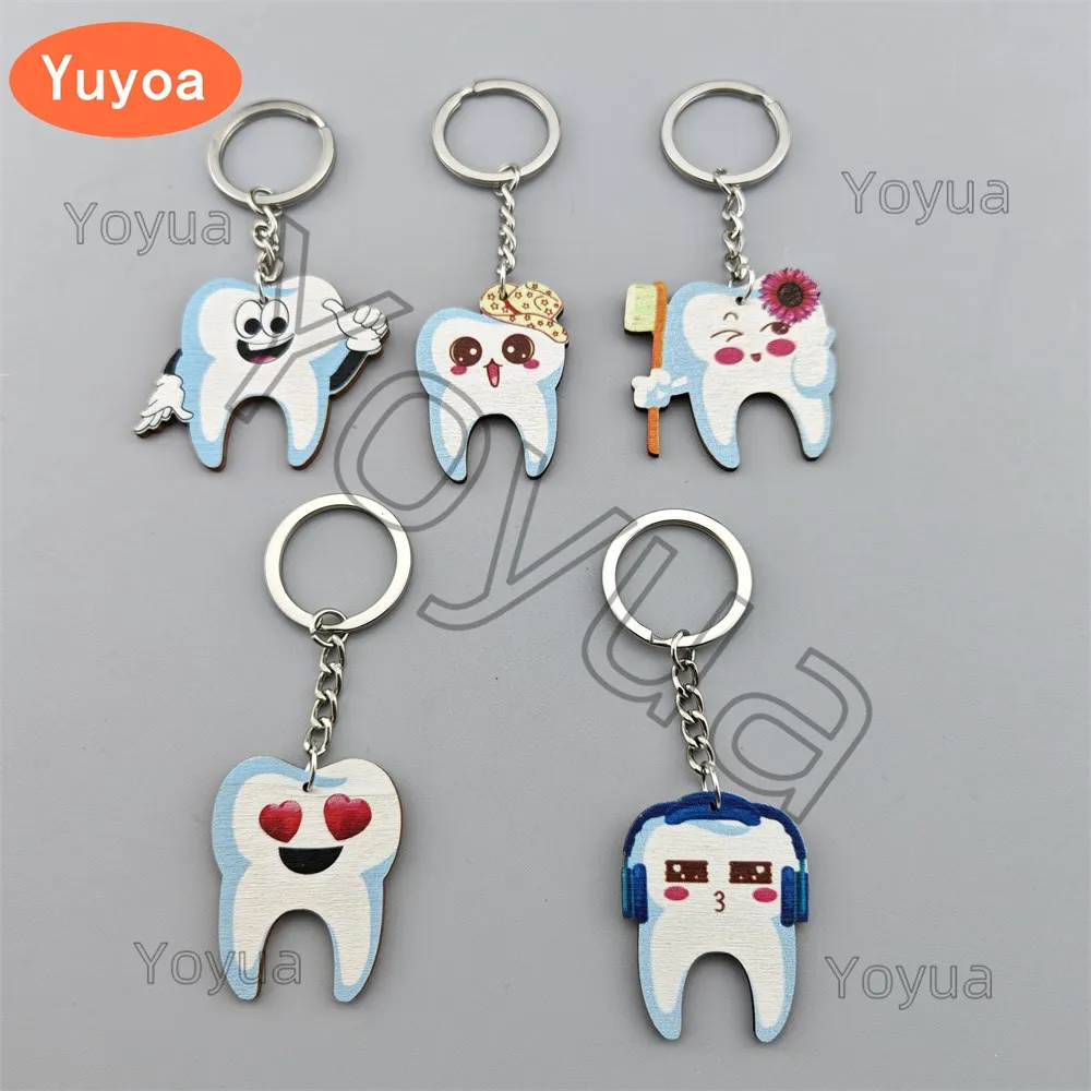 50pcs Tooth Shaped Keychain Pendant Nurse Dentist Keychain Cute Teeth Toothbrush Dental Clinic Gifts
50pcs Tooth Shaped Keychain Pendant Nurse Dentist Keychain Cute Teeth Toothbrush Dental Clinic Gifts