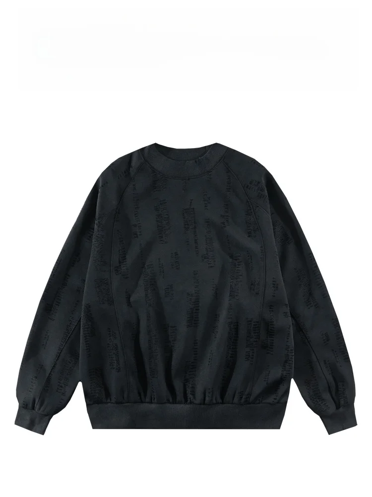 Мужская толстовка BAIRBAOLIY с длинными рукавами, свободного кроя, повседневная, с дизайнерскими разрезами, удобная, из смесового хлопка и полиэстера, осенне-зимняя.
Мужская толстовка BAIRBAOLIY с длинными рукавами, свободного кроя, повседневная, с дизайнерскими разрезами, удобная, из смесового хлопка и полиэстера, осенне-зимняя.