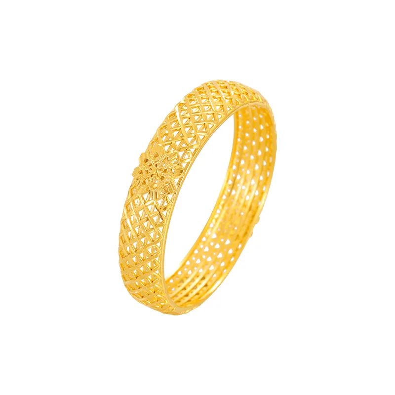 Luxury 24K 9999 Pure Gold real gold Vintage carved hollow flower bracelet
Luxury 24K 9999 Pure Gold real gold Vintage carved hollow flower bracelet