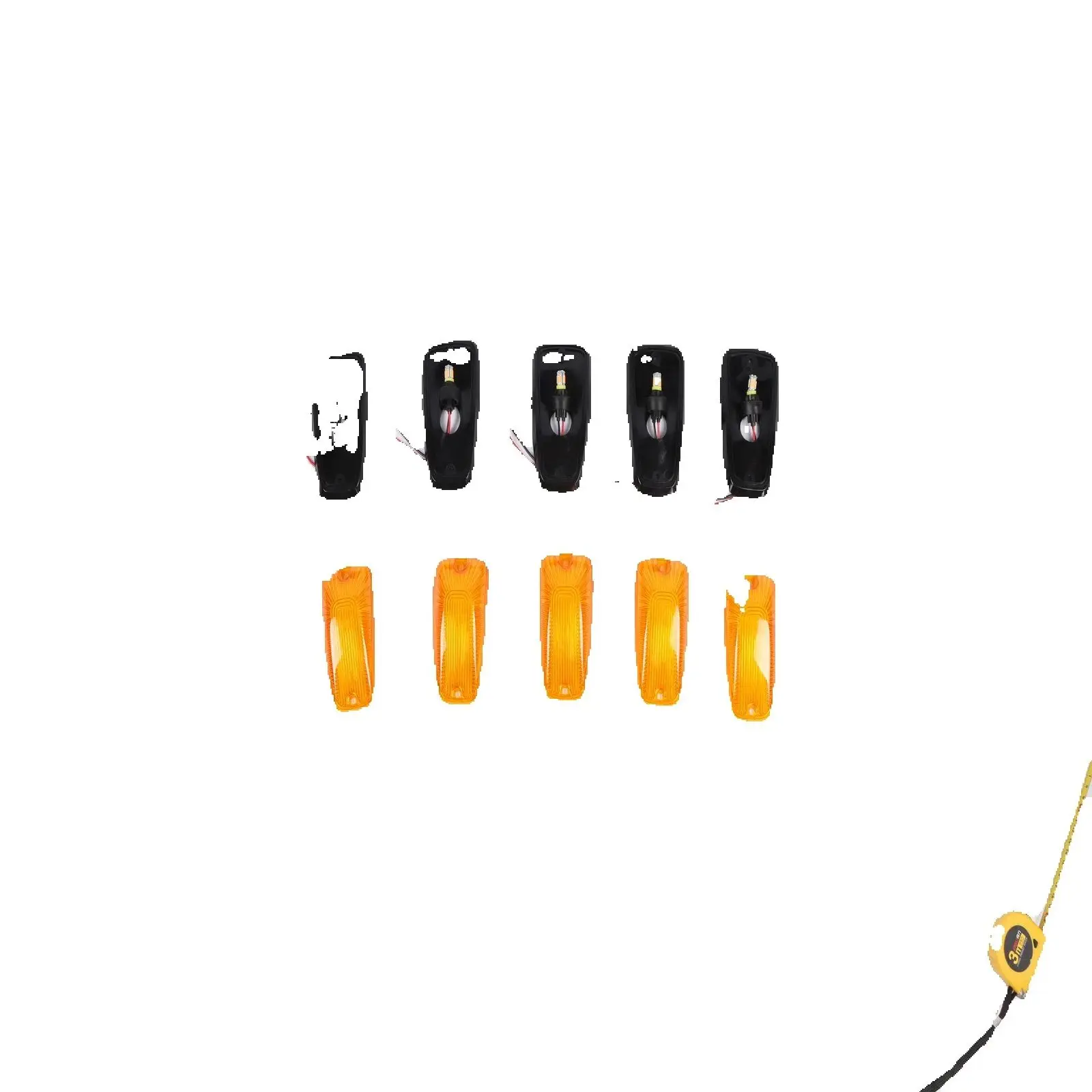 5PCS Amber LED Cab Marker Light Assembly FOR Chevrolet C K 1500 2500 3500 1988-2002 OE 11516638
5PCS Amber LED Cab Marker Light Assembly FOR Chevrolet C K 1500 2500 3500 1988-2002 OE 11516638