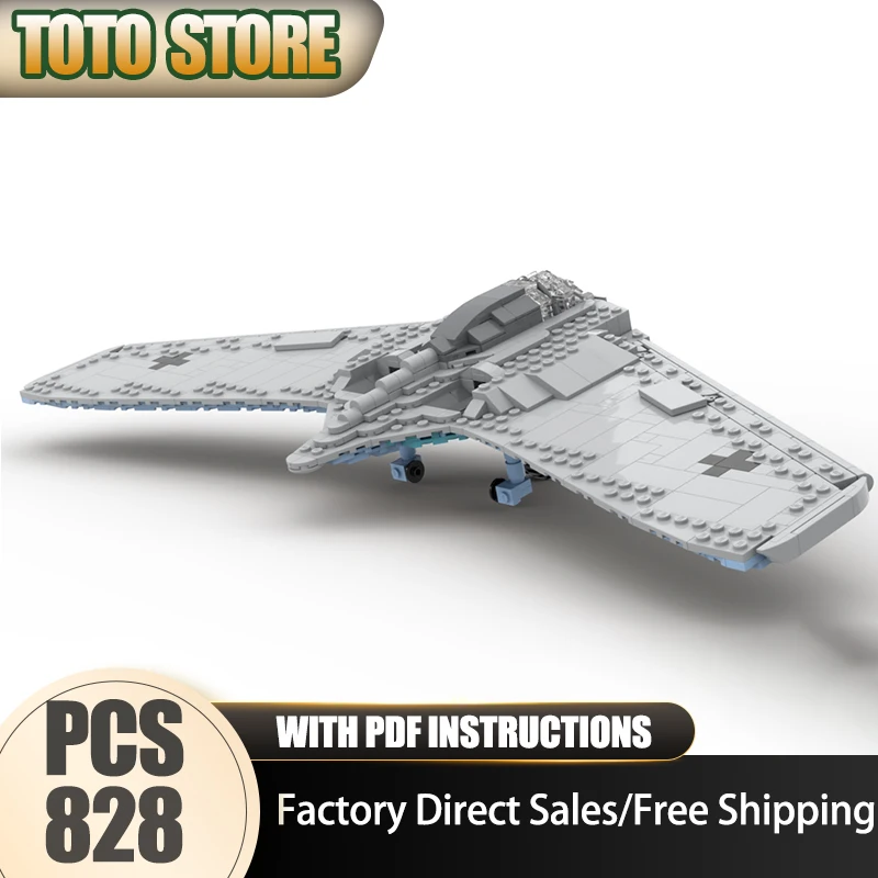 Military Fighter Model Moc Building Blocks Modular Ho 229 Airport Model Technology Brick Assembly Construction Toy Holiday Gits
Military Fighter Model Moc Building Blocks Modular Ho 229 Airport Model Technology Brick Assembly Construction Toy Holiday Gits