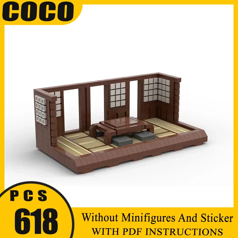 Street View Moc Building Blocks Tea Room Corner Zen Tea Retreat Technical Bricks DIY Assembly Construction Toy Holiday Gifts 
Street View Moc Building Blocks Tea Room Corner Zen Tea Retreat Technical Bricks DIY Assembly Construction Toy Holiday Gifts